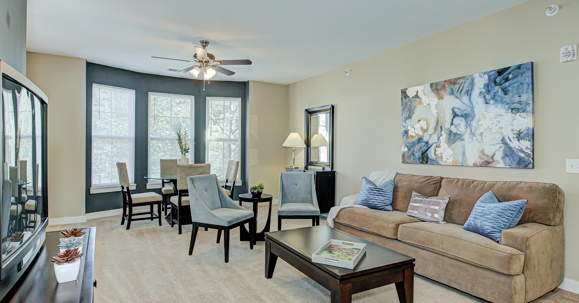 The Legacy Model Living Dining