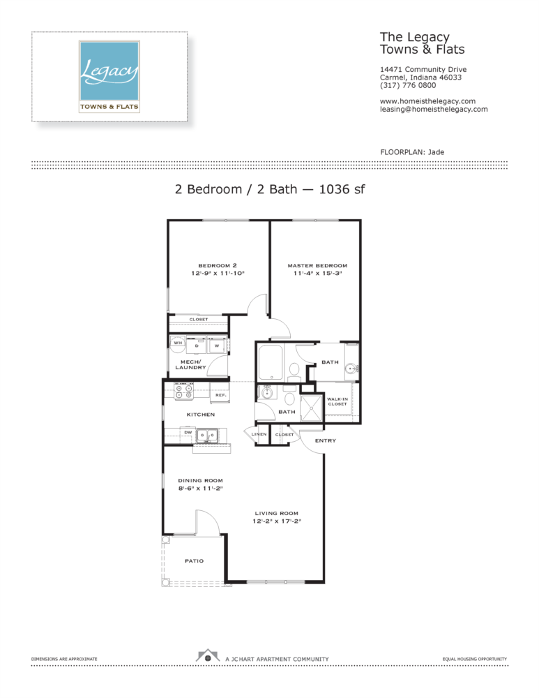 Jade 2 Bedroom Floor Plan The Legacy Towns And Flats
