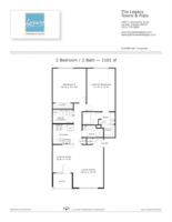 Turquoise floor plan